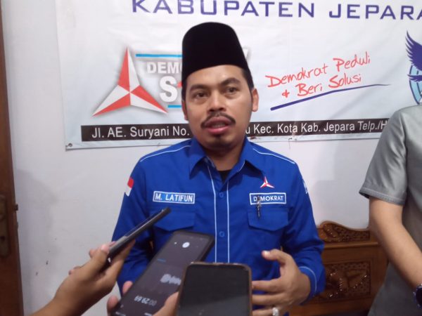Ketua DPC Partai Demokrat Jepara, M Latifun.