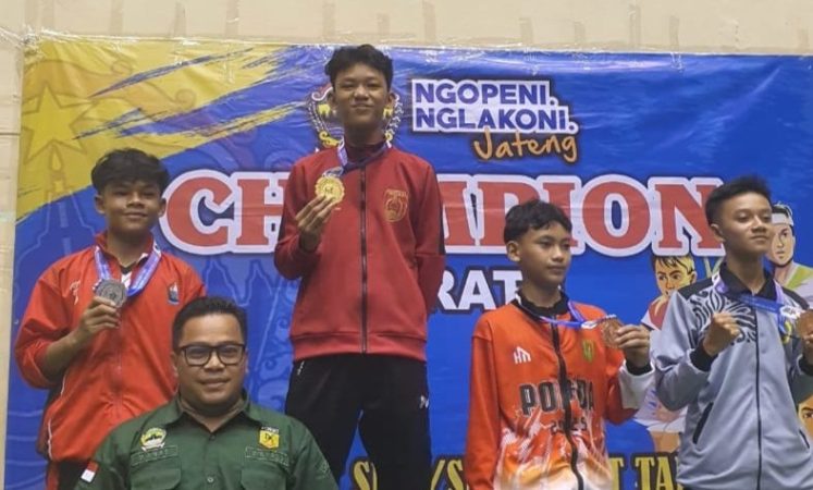 Kontingen Jepara juarai Popda Jateng