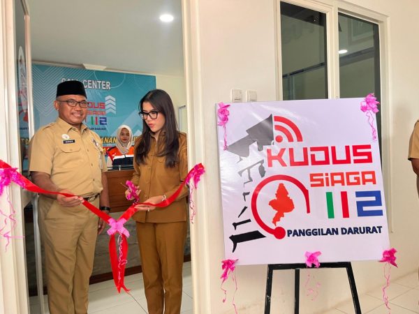 Peluncuran layanan Kudus Siaga 112 pada Senin (25/8/2025) (foto: ISKNews)